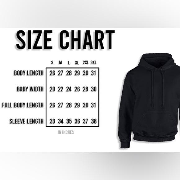 THICK THIGHS THIN PATIENCE HOODIE SIZE 2X LUCKLESS - Picture 9 of 9